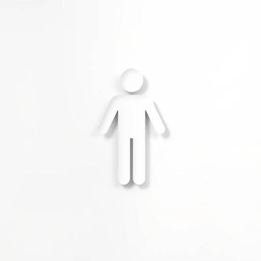 Icono de accesibilidad que representa una figura humana estilizada, simbolizando el acceso para todas las personas.