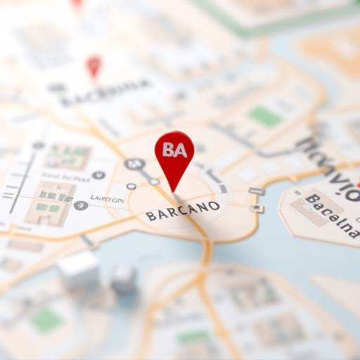 Miniatura del mapa de Barcelona mostrando la ubicación aproximada de Oratoria Impacto con un marcador.
